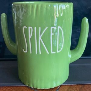 RAE DUNN Spiked cactus mug